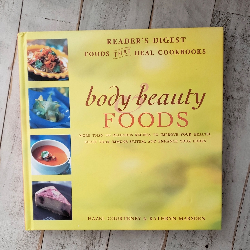 NEW Reader's Digest Body & Beauty foods cookbook health wellness Summer Spring